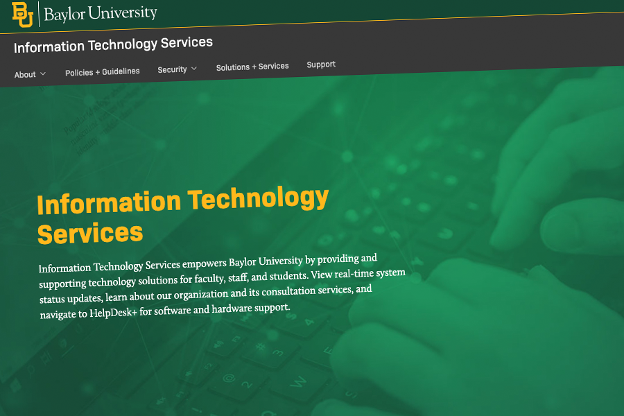 Baylor ITS Launches New Online Experience