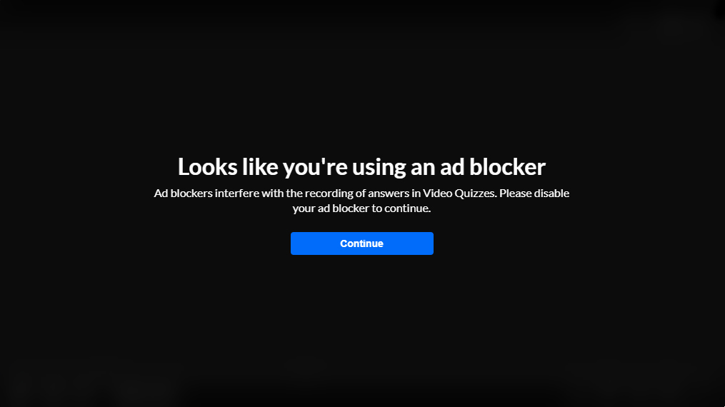 graphic representation of kaltura ad blocker