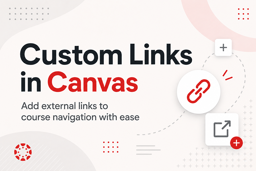 Custom Links in Canvas